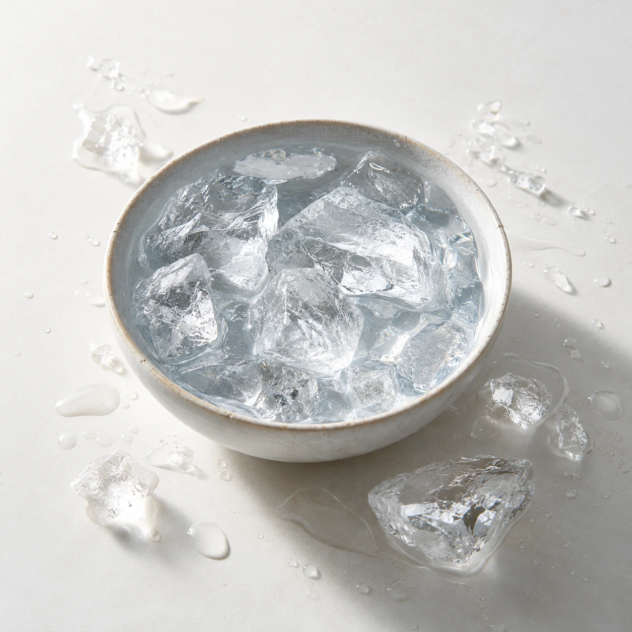 Illustrative frozen flavor composition