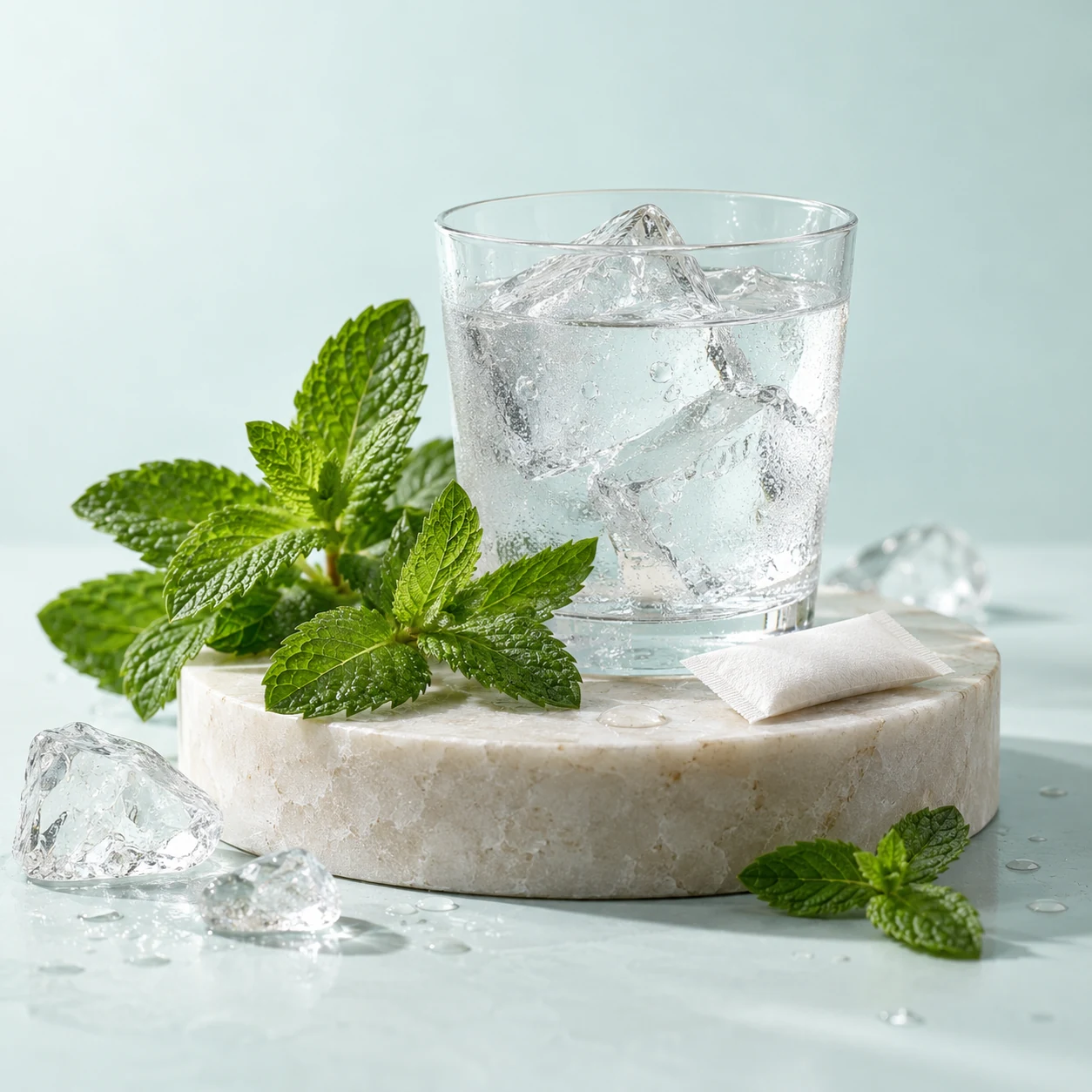 Illustrative menthol flavor composition
