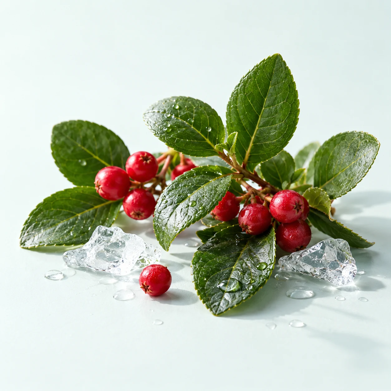 Illustrative wintergreen flavor composition