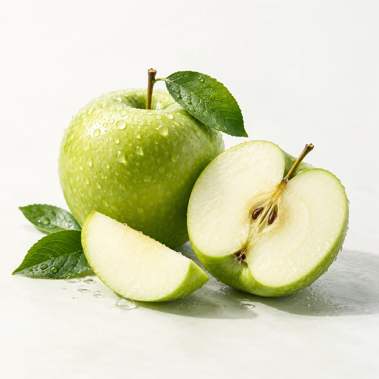Illustrative green apple flavor composition