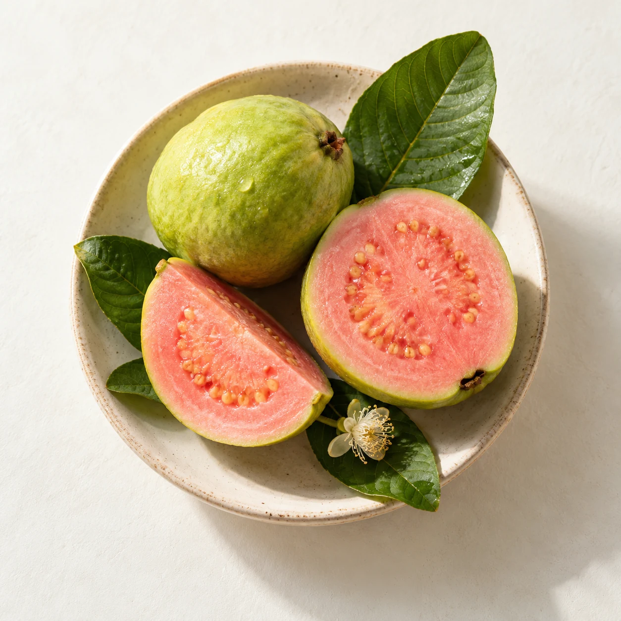 Illustrative guava flavor composition