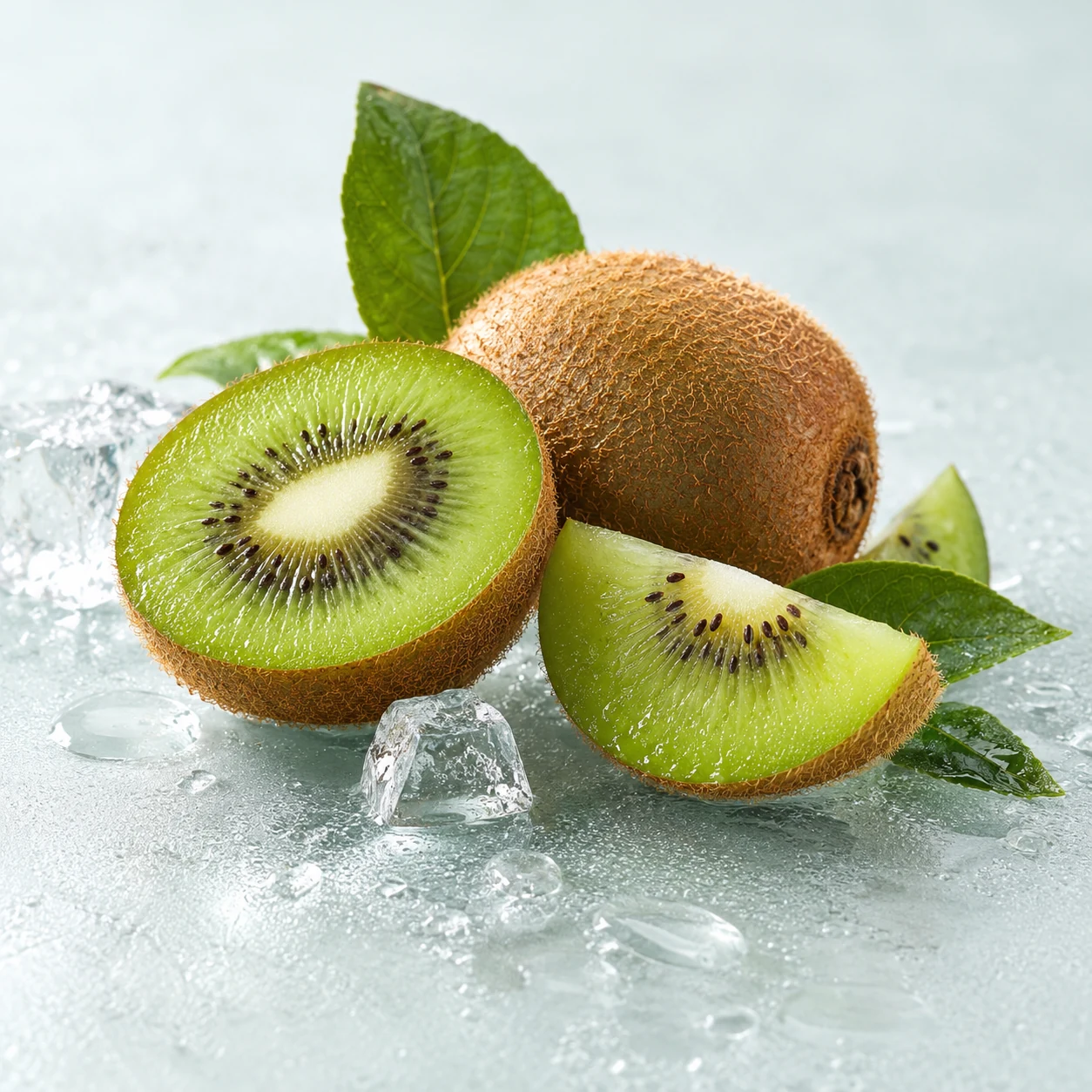 Illustrative kiwi flavor composition