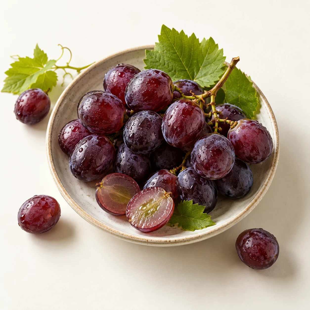Illustrative grape flavor composition