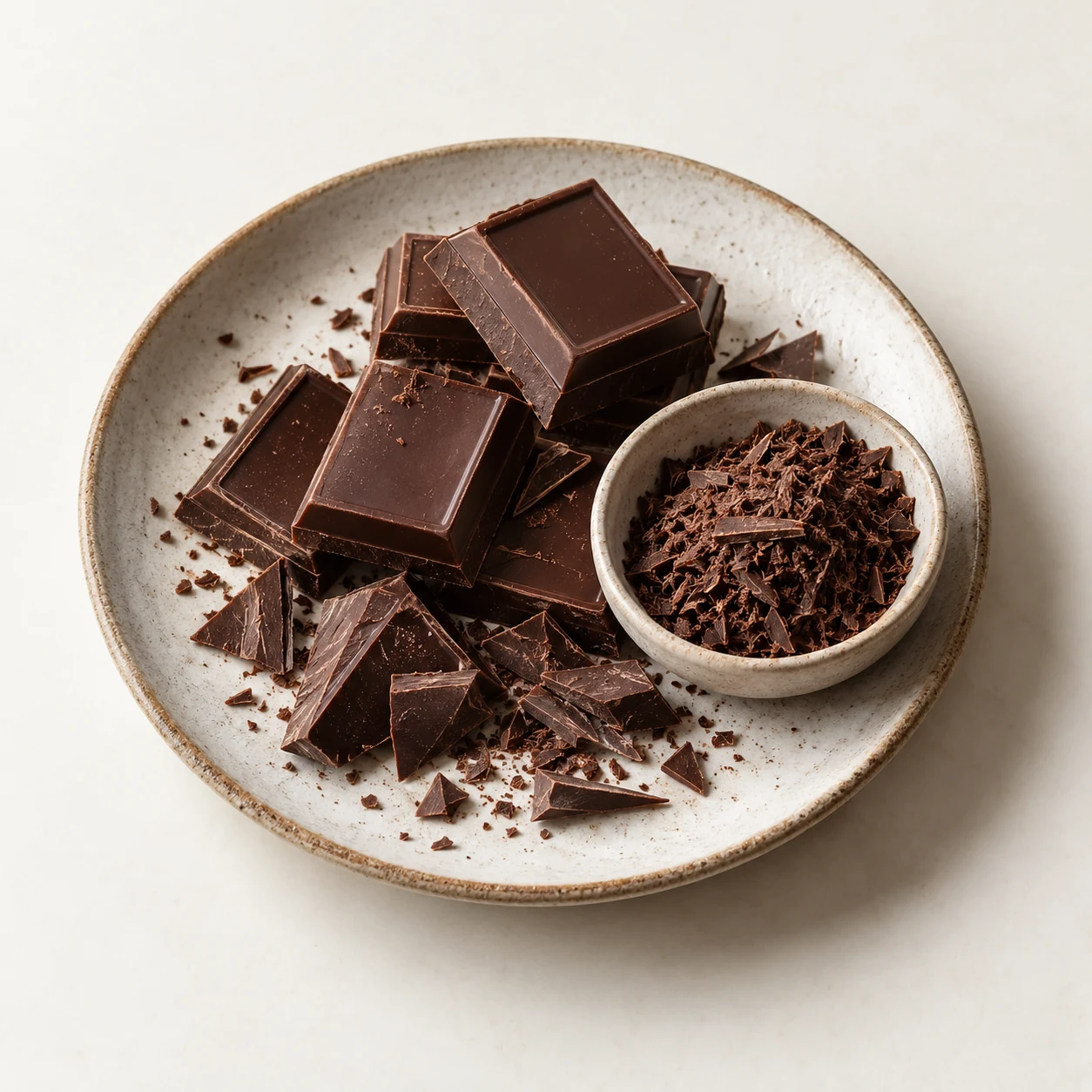 Illustrative chocolate flavor composition