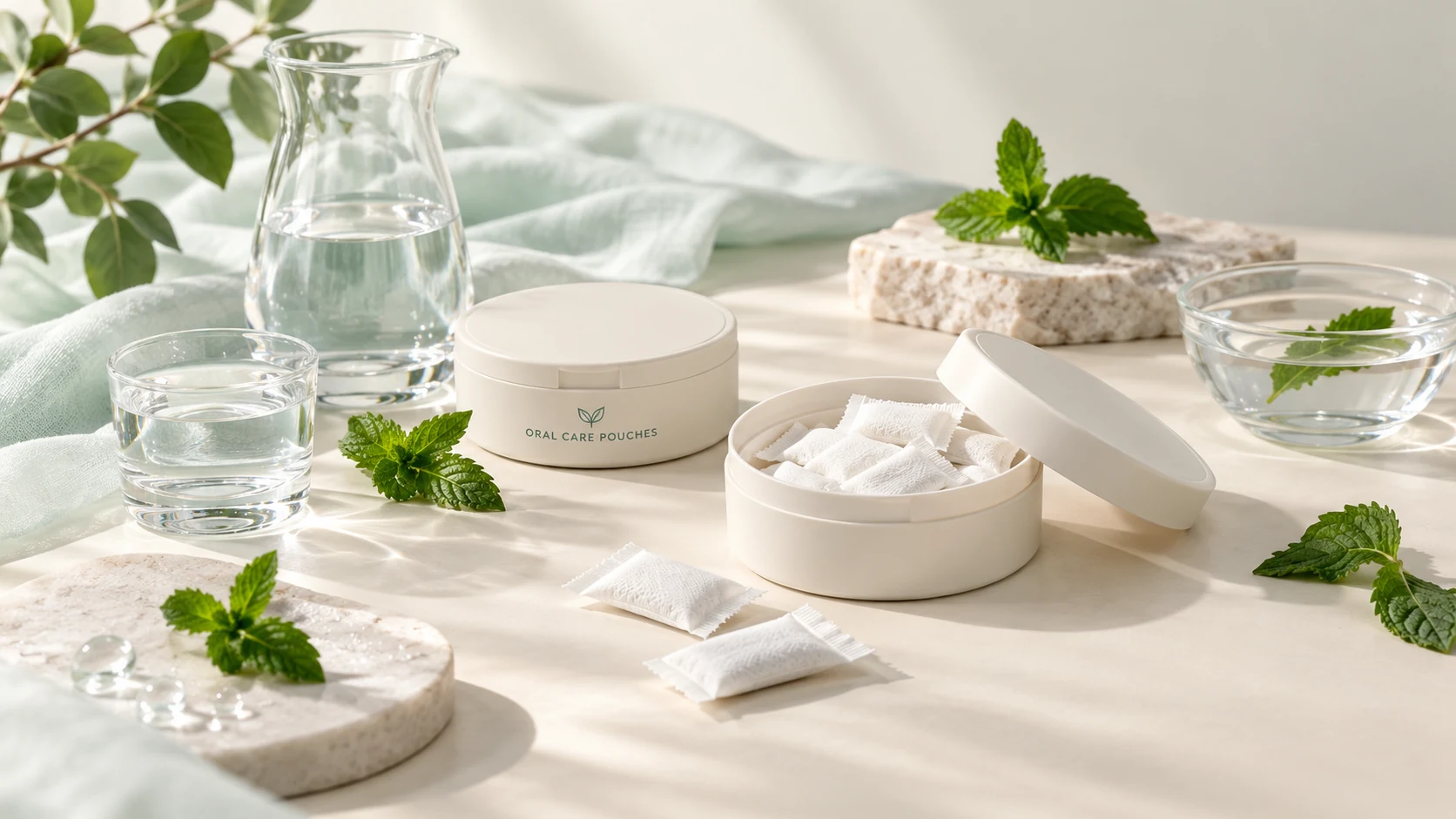 Dry mouth & oral moisture pouch development — development concept photograph 5