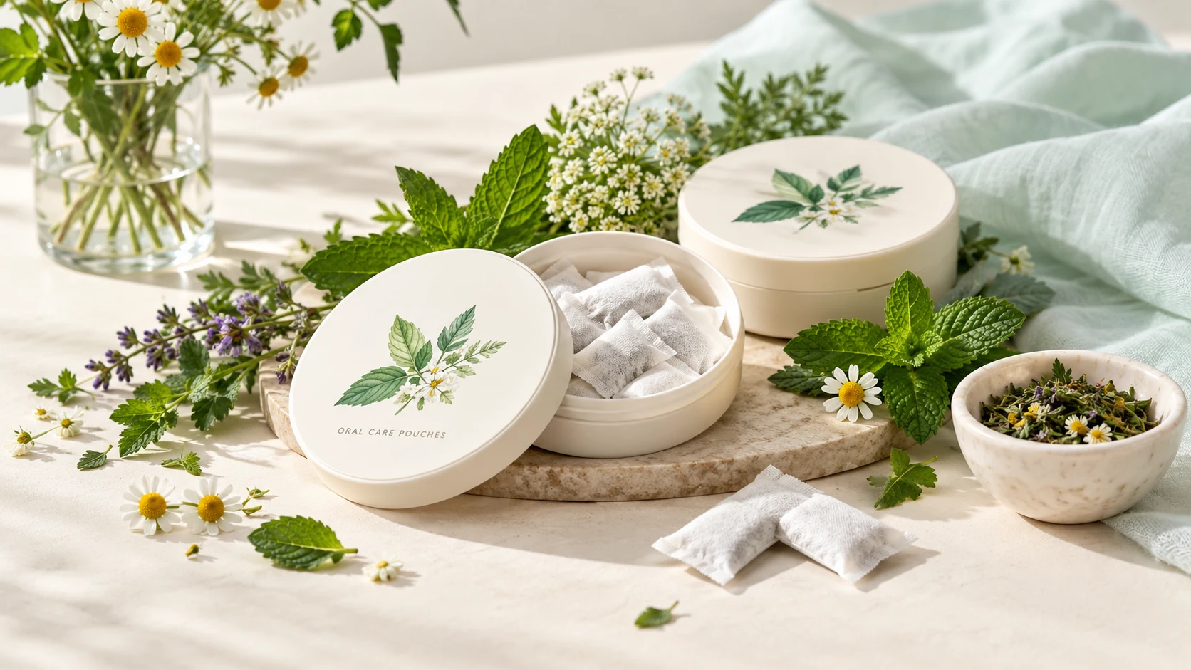 Herbal oral care pouches — development concept photograph 5