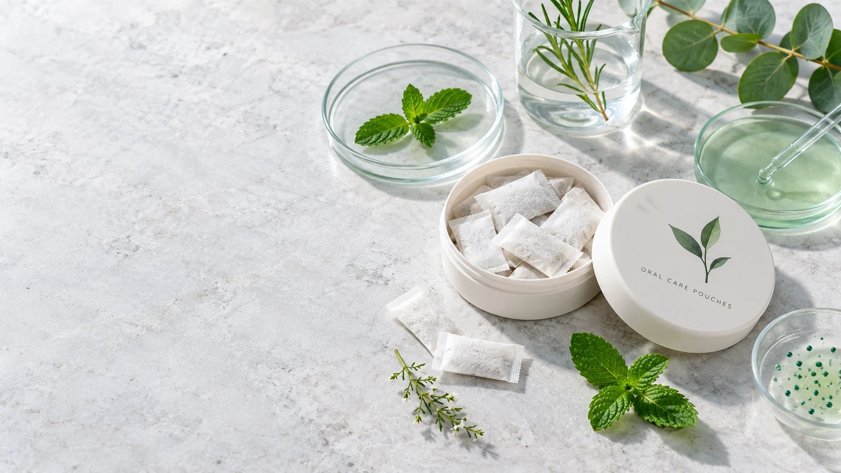 Probiotic pouch formulation and packaging concept